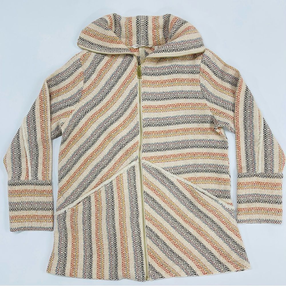 Soft Surroundings Boho Jacquard Rayadas Jacket - Picture 3 of 15